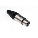 XLR 3 pesa kaablile, läikiv  NC3FXX ų3,5-8,0mm