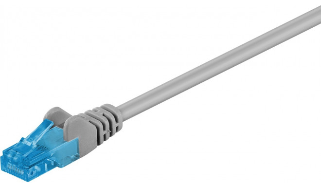 CAT 6A patch cable U/UTP, grey 5.0m