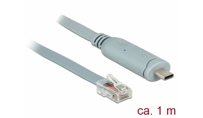 USB-C 2.0 > RS-232 1.0m, CISCO compatible