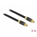 TosLink/ SPDIF kaabel 2.0m, kullatud, varjestatud