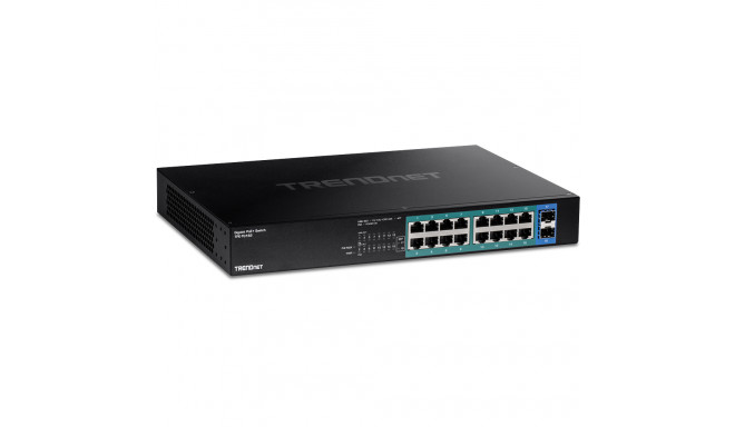 18-Port Gigabit PoE+ Switch (240W)