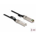 SFP+ kaabel 3m, 10-Gigabit Ethernet, must (Twinax)