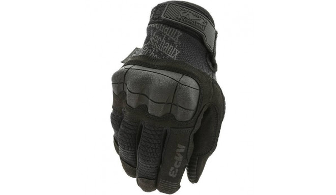 Pirštinės Mechanix M-Pact® 3 Covert juodos XXL dydis. Velcro, TrekDry®, dirbtinė oda, delno, krumpli