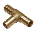 Kolmik 3 x 12,5 mm voolikule, messing