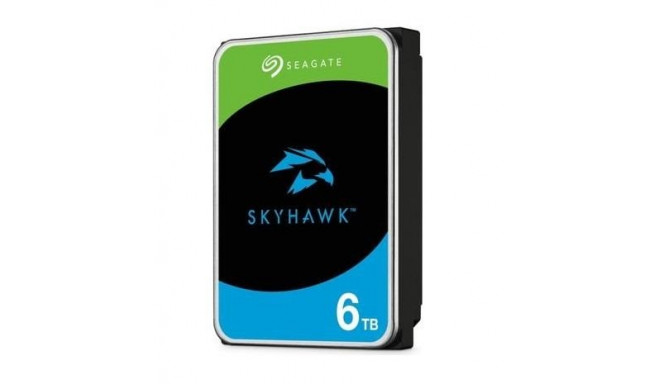 HDD|SEAGATE|SkyHawk|6TB|SATA|256 MB|5400 rpm|Discs/Heads 4/8|3,5"|ST6000VX009