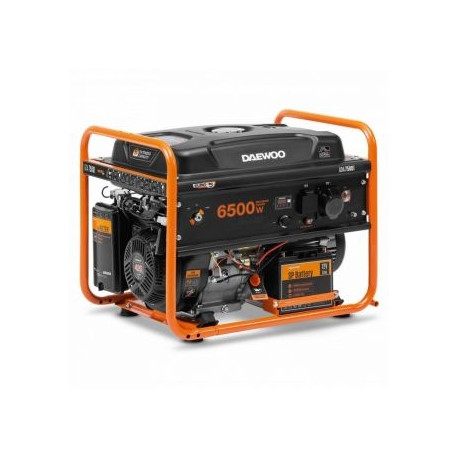 DAEWOO PETROL GENERATOR 6.5KW 230V/GDA 7500E