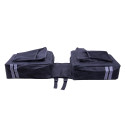 Double bike pannier for the carrier Forever Outdoo black