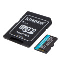 Kingston mälukaart microSDXC 512GB Canvas Go! Plus Cl. 10 UHS-I 170 MB/s + adapter