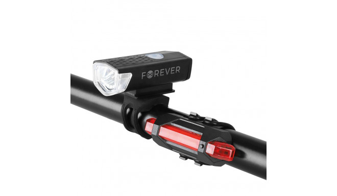 Bicycle light set Basic BLG-100 Forever Outdoor