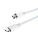 Maxlife MXUC-05 cable USB-C - USB-C 2,0 m 60W white