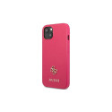 Guess kaitseümbris iPhone 13 Pro/13 6,1" Saffiano 4G Small Metal Logo, roosa