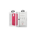 Guess kaitseümbris iPhone 13 Pro/13 6,1" Saffiano 4G Small Metal Logo, roosa