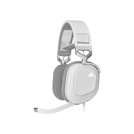 Corsair Corsair RGB USB Gaming Headset HS80 Built-in microphone, White, Wired, Over-Ear