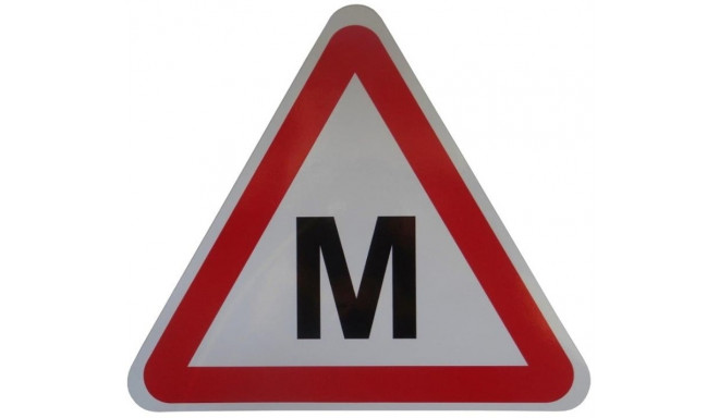 CAR STICKER M SIGN LIP002