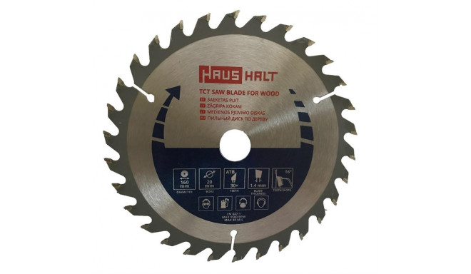 CIRCULAR SAW BLADE WOOD 160X20X30