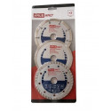 DIAMOND SAW BLADE SET 3PCS 125DWTB