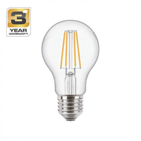 LED pirn A60 7W E27 2700K 806lm filament