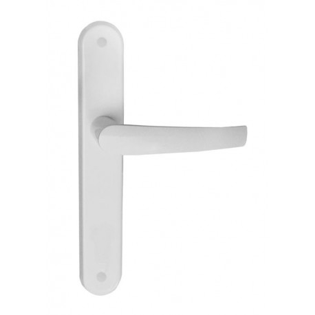HANDLE BETA ON PLATE WITHOUT HOLE WHITE