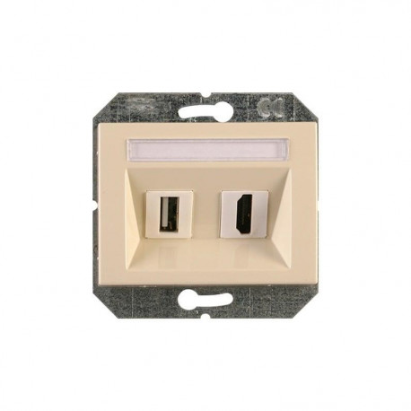 HDMI AND USB PORT (BEIGE COLOUR XP500