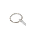 RINGS WITH HOOKS MODERN SILV 25 10PCS