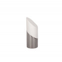 CURTAIN ROD FINIALS NAVARA WH/CHR D19
