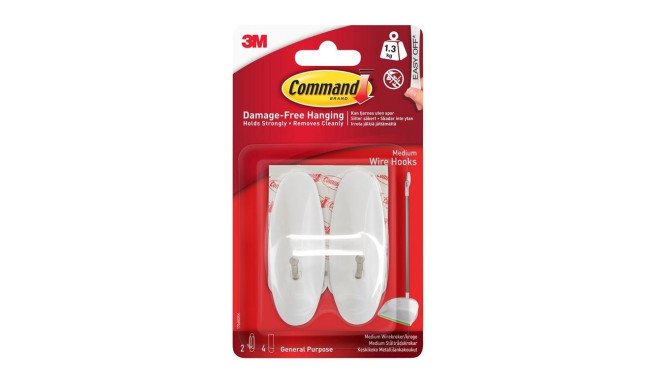 Command keskmine naelakonks 17068-CEE 2 tk