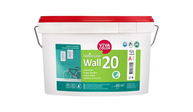 PAINT GREEN LINE WALL 20 A 7,2L