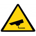 STICKER SURVEILLANCE CAMERA 159X199MM