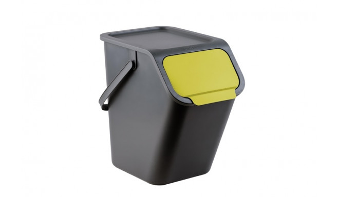 BINI WASTE CONTAINER 25L YELLOW