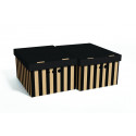 FOLDABLE CARTON BOXSET A4 2PCS DOTS
