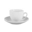 PORCELAIN 80ML CUP AND SAUCER NEW