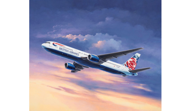  Revell liimitav mudel Boeing 767-300ER British Airways Chelsea Rose 1:144