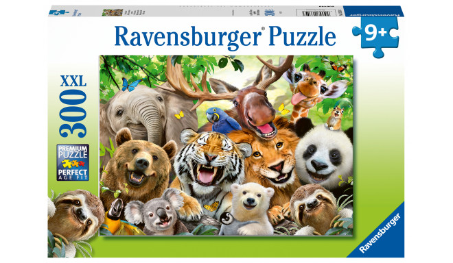 Ravensburger pusle 300 tk Eksootilise loomade selfi