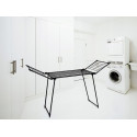 AMALFI foldable laundry drying rack, black