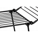 AMALFI foldable laundry drying rack, black