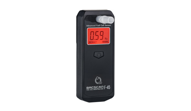 BACscan F-45 alcohol tester 0 - 4% Black