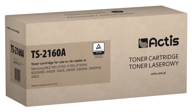 Actis TS-2160A Toner (Replacement for Samsung MLT-D101S; Standard; 1500 pages; black)