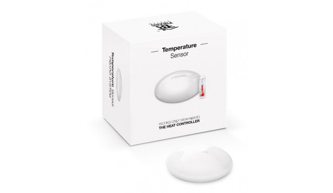 Fibaro FGBRS-001 temperatuuri/niiskuse sensor Sisetemperatuuri sensor Vabaltseisev Juhtmevaba