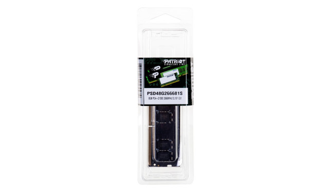 Patriot Memory Signature PSD48G266681S memory module 8 GB DDR4 2666 MHz