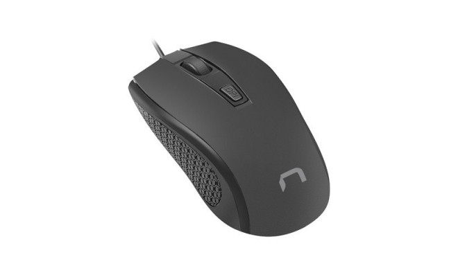 Natec Optical Mouse HOOPOE 2 1600 DPI, USB, Black