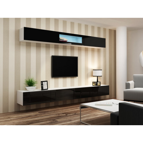 Cama kapp VIGO "90" täis 90/35/32 valge/must läige