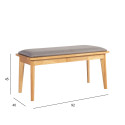 Bench JONNA grey