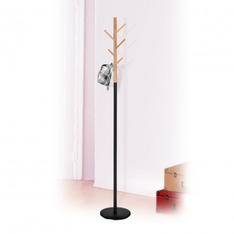 Põrandanagi FOREST D28xH180cm, must