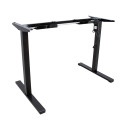 Table leg ERGO OPTIMAL with 1 motor, black