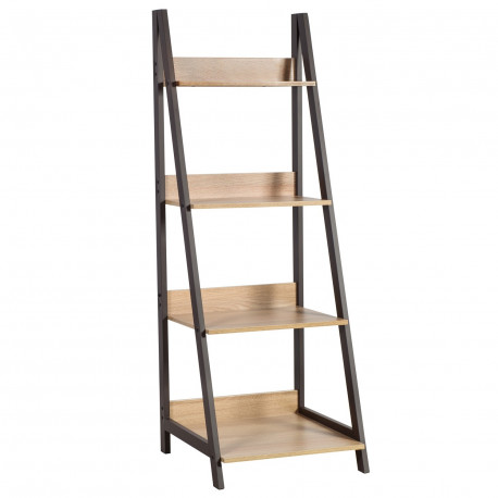 Riiul STEP 52x48xH146,5cm, tamm