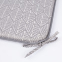 Chair pad RETRO 39x39cm, grey