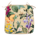 Toolikate AMAZONIA 39x39x2,5cm, beež lilleline, 100% polüester