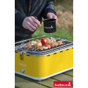 Charcoal table grill 44x33x21cm, yellow