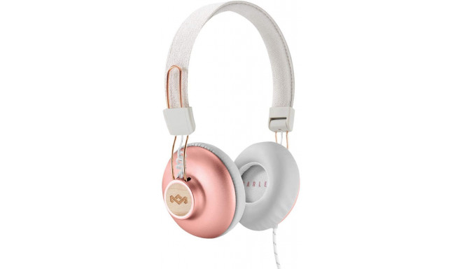 Marley Headphones Positive Vibration 2 Built-in microphone, 3.5 mm, Copper