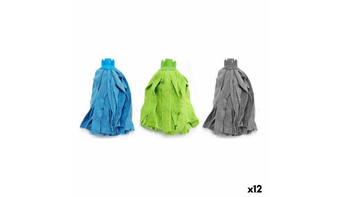 Mop Microfibre 9 x 30 x 9 cm (12 Units)